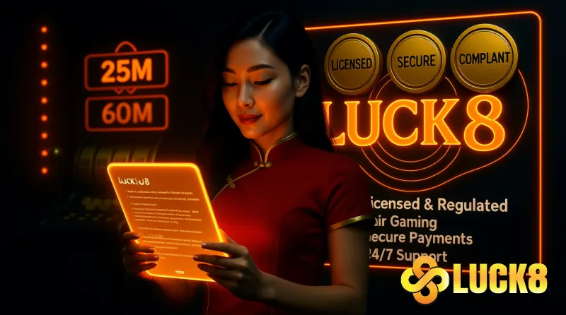 Giấy phép Luck8