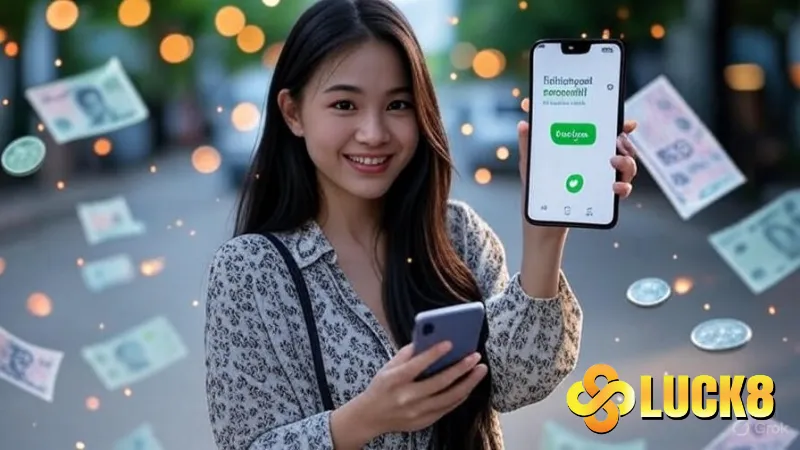 Rút tiền Luck8